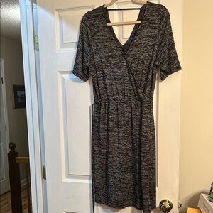 Apt. 9 Charcoal Gray Midi Dress